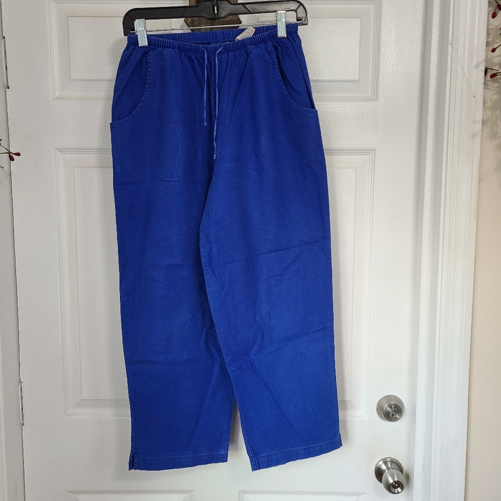 Blue Fin Woman's Scrubs, Size: Small Color: Blue - Picture 2 of 13